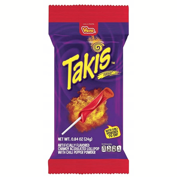 Takis Fuego Lollipop 24g