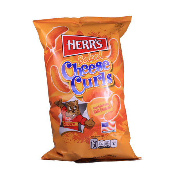 Herr's Baked Cheese Curls Large Pack