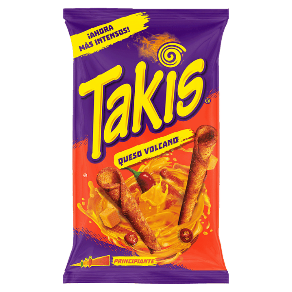 Takis Queso Volcano 100g MHD: 23.09.2024