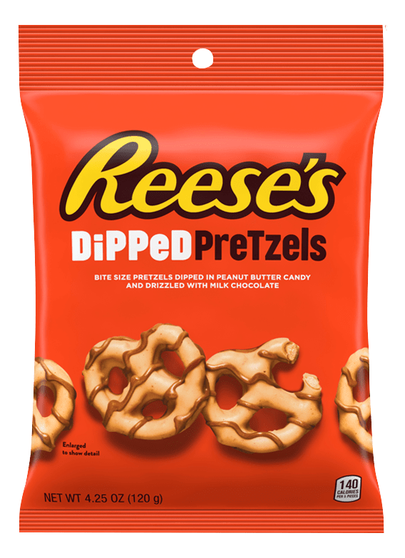 Reeses Dipped Pretzels