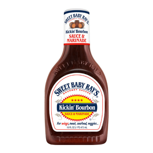 Sweet Baby Rays Kickin Bourbon Barbeque Sauce