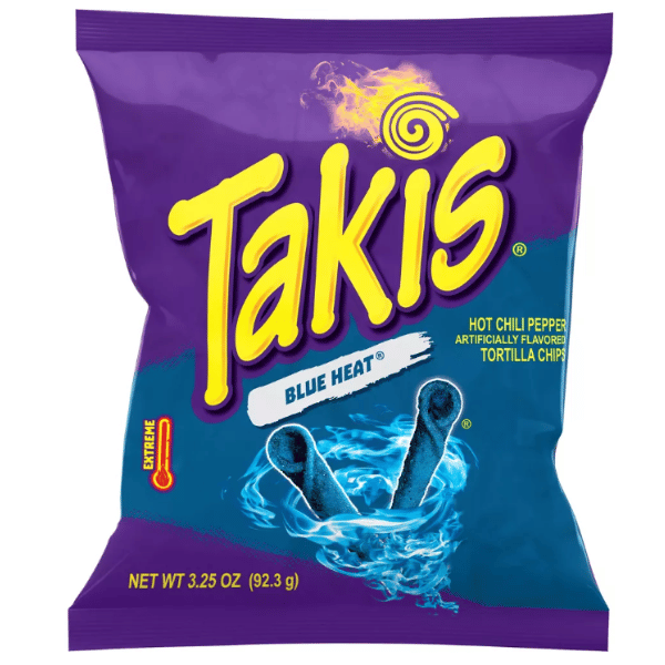 Takis Blue Heat 92g  MHD: 09.10.2024