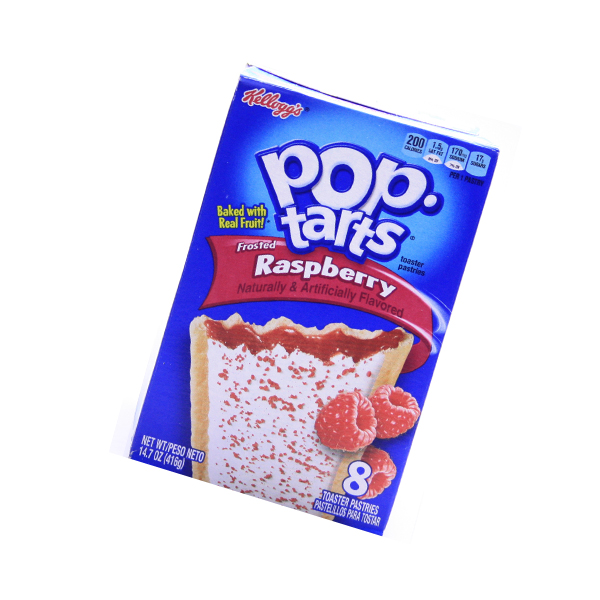 Kelloggs Pop-Tarts frosted Raspberry MHD: 02.10.2024