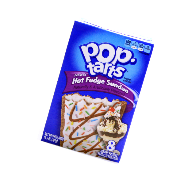 Kelloggs Pop-Tarts frosted Hot Fudge Sundae MHD: 14.08.2024