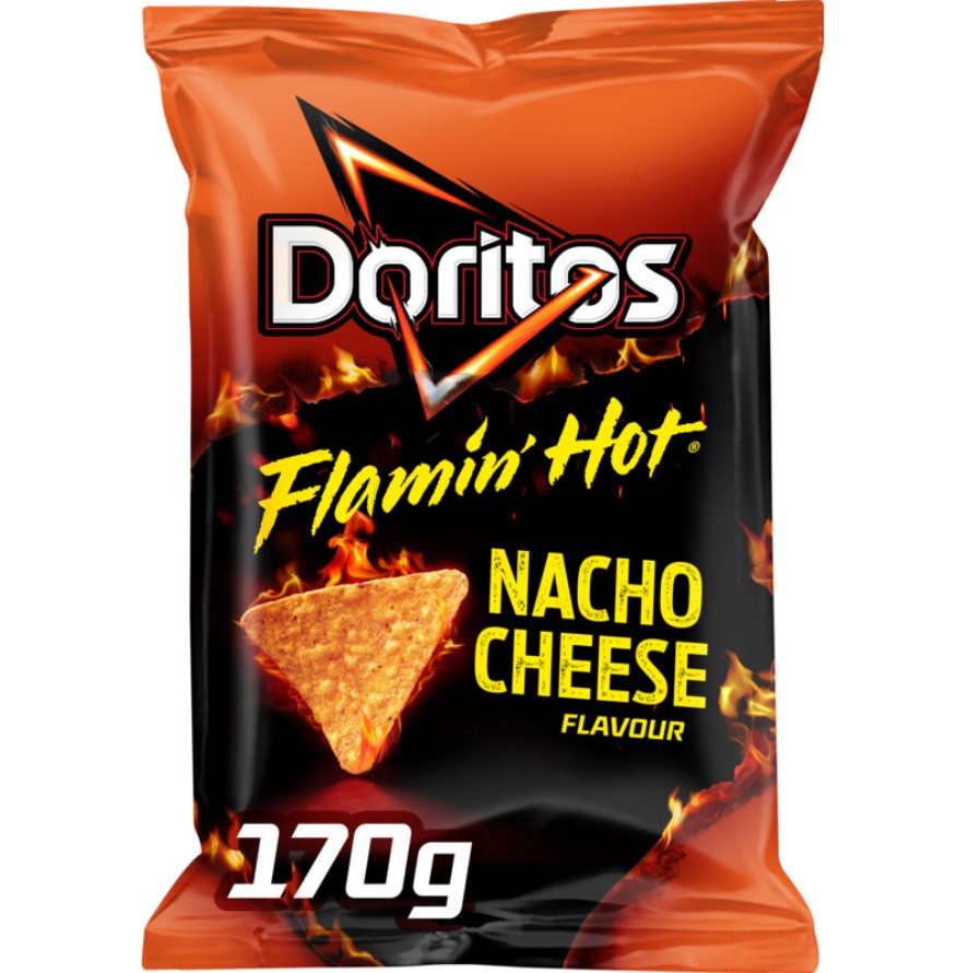 Doritos Nacho Cheese Flamin Hot 170g