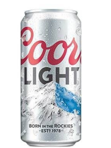 Coors Light Beer Dose  MHD: 07.10.2024